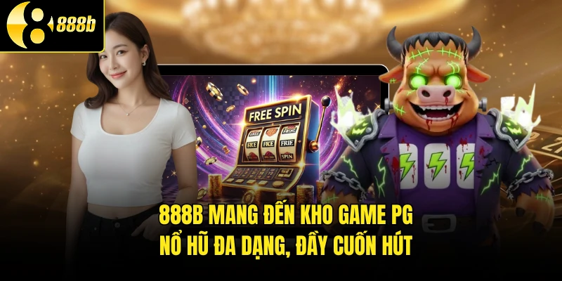 888B mang đến kho game PG nổ hũ đa dạng, đầy cuốn hút