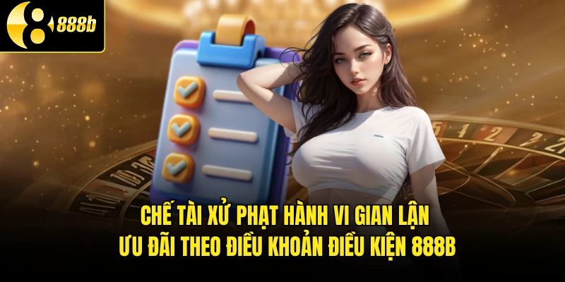 Chế tài xử phạt hành vi gian lận ưu đãi theo điều khoản điều kiện 888B